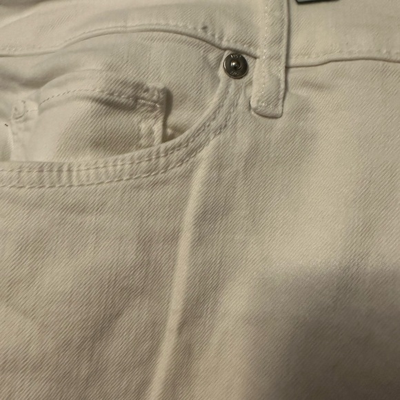 Plus Size White Jeans - Picture 7 of 8